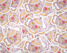 Autumn Teapot Clear Sticker by Unicorn Eclipse