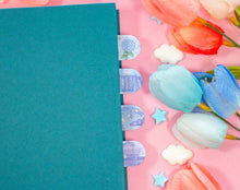 Page Flags (Blue) by Unicorn Eclipse