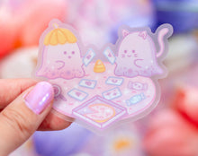 Ghost Game Night Clear Sticker by Unicorn Eclipse