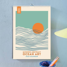 2026 Calendar | Tidal Waves A4 by Good Tuesday