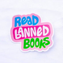 Read Banned Books Sticker by Clem & Co.