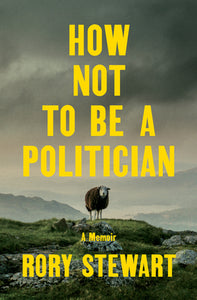 How Not to Be A Politician by Rory Stewart