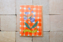 Forget-Me-Not Thinking of You Card | Blank Greeting Card - Red Gingham - by Mae Fox Creative