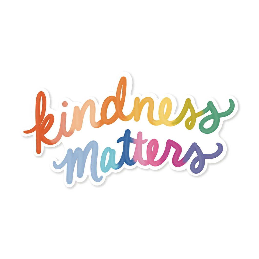 Kindness Matters Sticker by Slightly Stationery