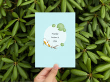 Father's Day Koi Pond Greeting Card by Kela Designs