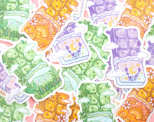 Chocolate Bar Clear Stickers by Unicorn Eclipse