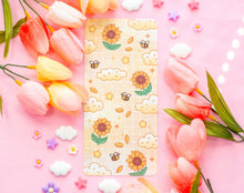Sunflower Dreams Reading Log Bookmark by Unicorn Eclipse