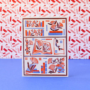 Book Lovers Assorted Letterpress Cards Set by Heartell Press