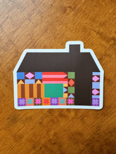 Quilt House Sticker by Persika Design Co.