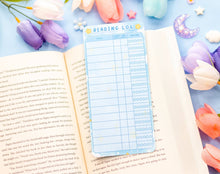 Craft Time Reading Log Bookmark by Unicorn Eclipse