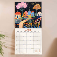 2026 Wall Calendar | Folk Art Plantscapes by Good Tuesday