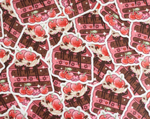 Chocolate Cherry Cake Sticker by Unicorn Eclipse