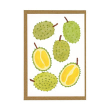 Lots of Durian Fruit Eco-Friendly Greeting Card by Bert & Roxy