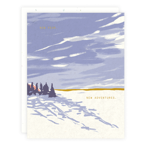 New Adventures | Greeting Card by Someday Studio