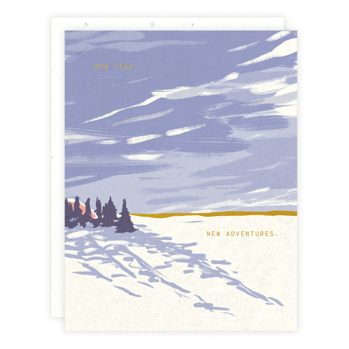 New Adventures | Greeting Card by Someday Studio