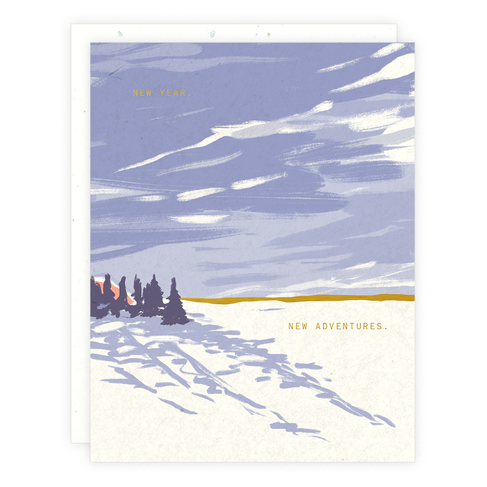 New Adventures | Greeting Card by Someday Studio