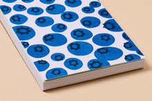 Blueberry Letterpress Pocket-size Spiral Notebook by And Here We Are