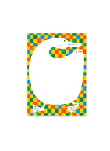 Duck Quilt Notepad by Karen Schipper