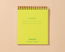 Letterpress Doodlebook (Blank Spiral Notebook)—Gummy Fish by And Here We Are