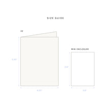 Espresso – Retro Coffee Mini Note Card by Karen Schipper