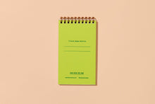 Blueberry Letterpress Pocket-size Spiral Notebook by And Here We Are