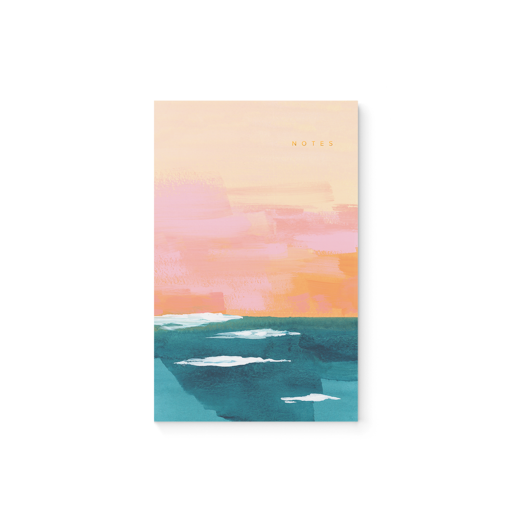 Brighton Classic Journal Notebook - Gold Foil Cover by Evergreen Summer