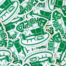 Cozy on the Couch Club sticker by Gab Art & Design