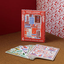 Book Lovers Assorted Letterpress Cards Set by Heartell Press