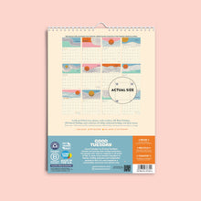 2026 Calendar | Tidal Waves A4 by Good Tuesday