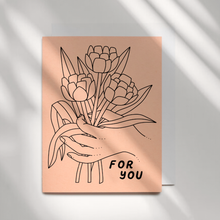 For You Flowers Card by Worthwhile Paper
