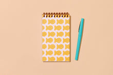 Goldfish Crackers Letterpress Pocket-size Spiral Notebook by And Here We Are