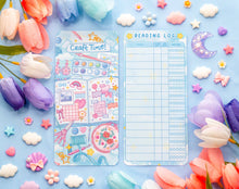 Craft Time Reading Log Bookmark by Unicorn Eclipse