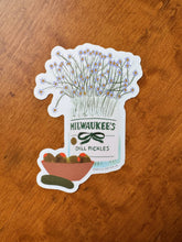 Milwaukee's Dill Pickles Sticker by Persika Design Co.