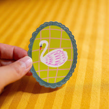 Swan Sticker by Mae Fox Creative