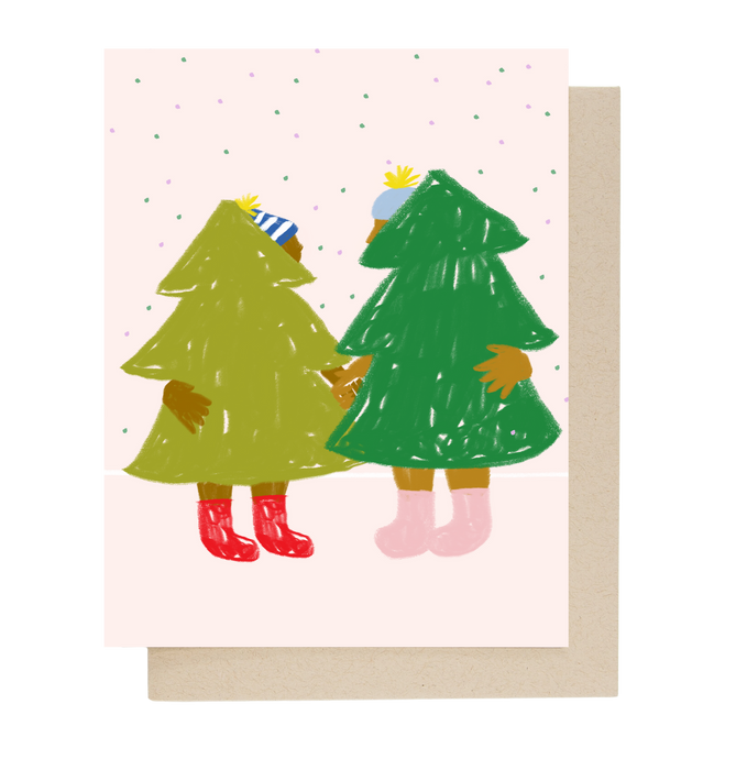 A Couple of Trees Greeting Card by People I've Loved