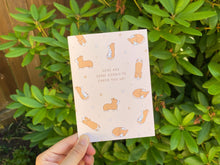 Cute Corgis to Cheer You Up Greeting Card by Kela Designs