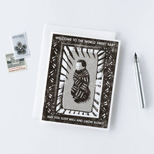 Welcome To The World Card by Heartell Press