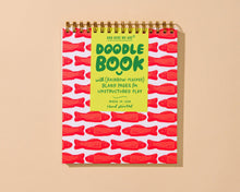 Letterpress Doodlebook (Blank Spiral Notebook)—Gummy Fish by And Here We Are