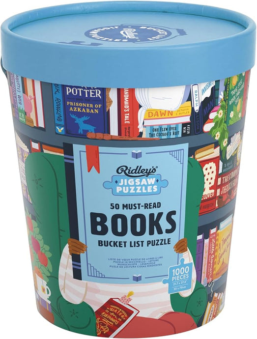 50 Must-Read Books of the World Bucket List: 1000-Piece Puzzle by