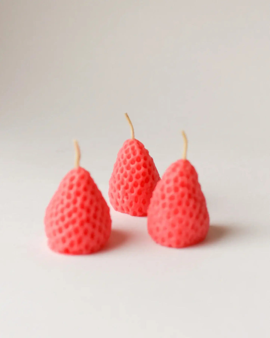 Mini Strawberry Candle by Bon Femmes