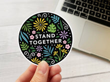 Stand Together Protest Vinyl Sticker by Kela Designs