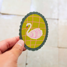 Swan Sticker by Mae Fox Creative