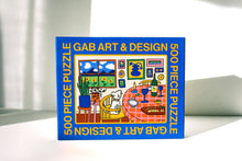 Happy home illustrated 500-piece jigsaw puzzle by Gab Art & Design