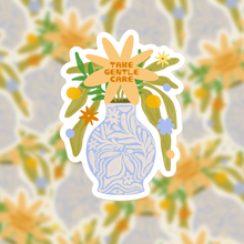 Take Gentle Care - Vinyl Sticker by The Soul Shine Co.