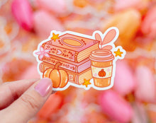 Pumpkin Books Sticker by Unicorn Eclipse