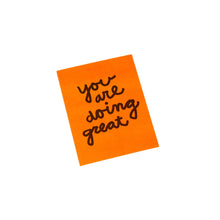 You are doing great - encouragement greeting card by Gab Art & Design