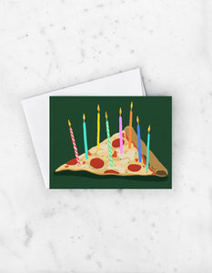 Pizza Birthday Card by Idlewild Co.