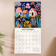 2026 Wall Calendar | Folk Art Plantscapes by Good Tuesday
