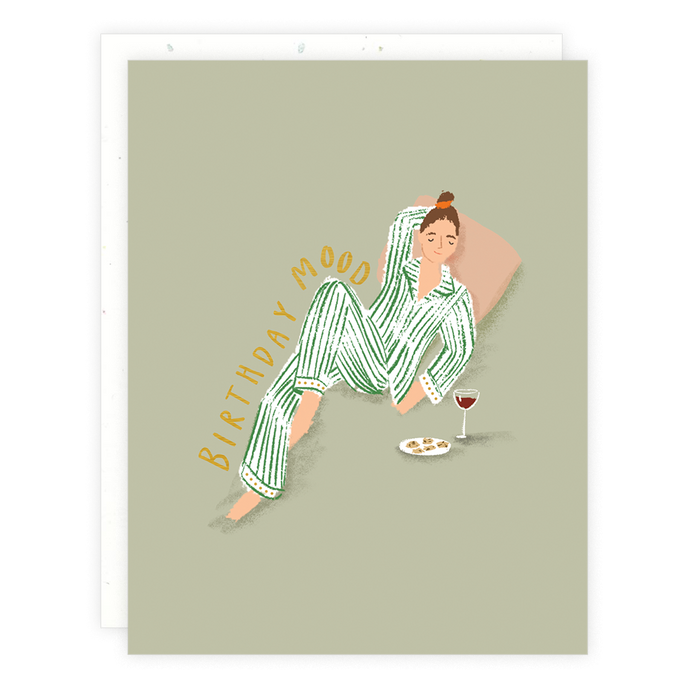 Birthday Mood | Greeting Card by Someday Studio