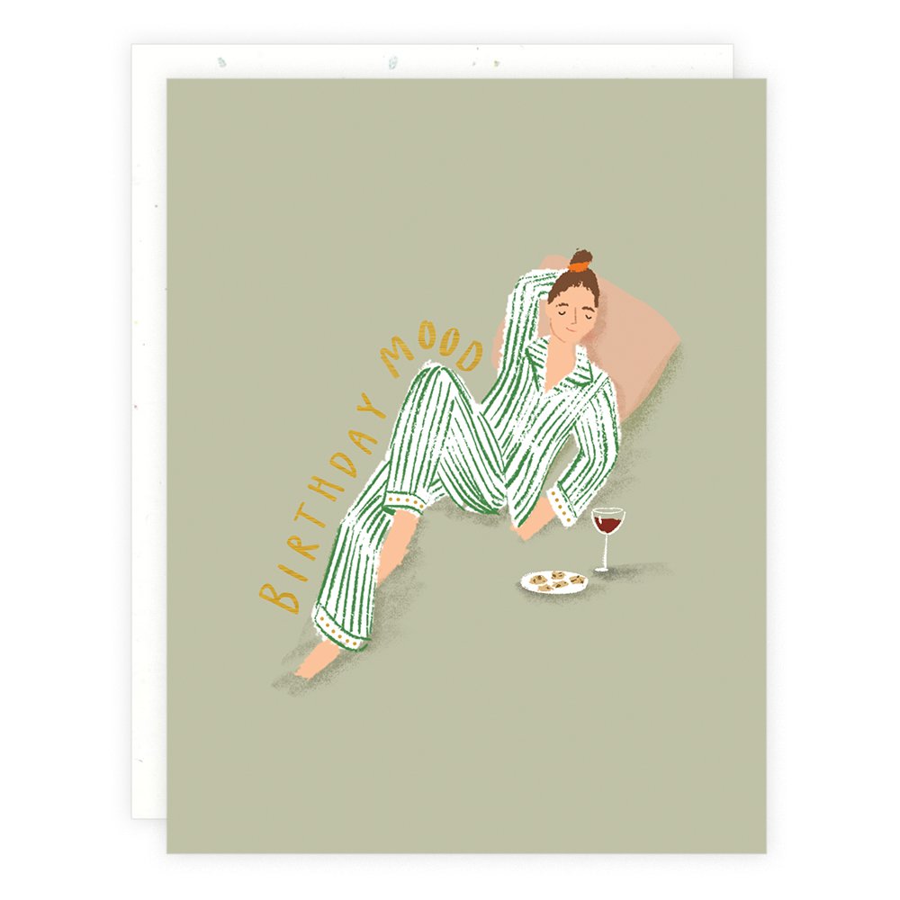 Birthday Mood | Greeting Card by Someday Studio